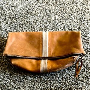 Authentic Leather Clutch